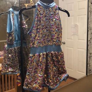 Girls Jazz costume ( only one time used)